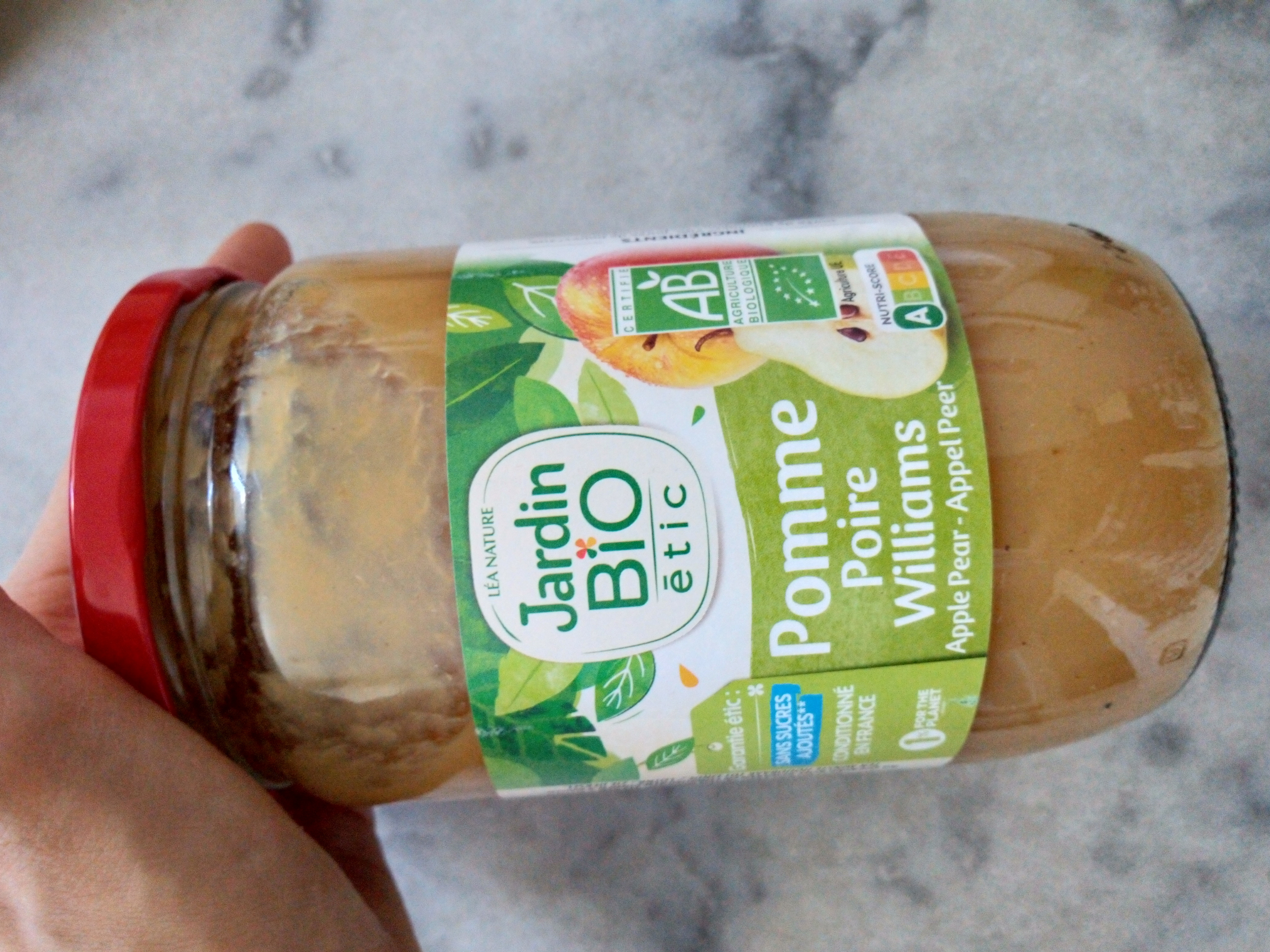 Purée Pomme Poire Williams