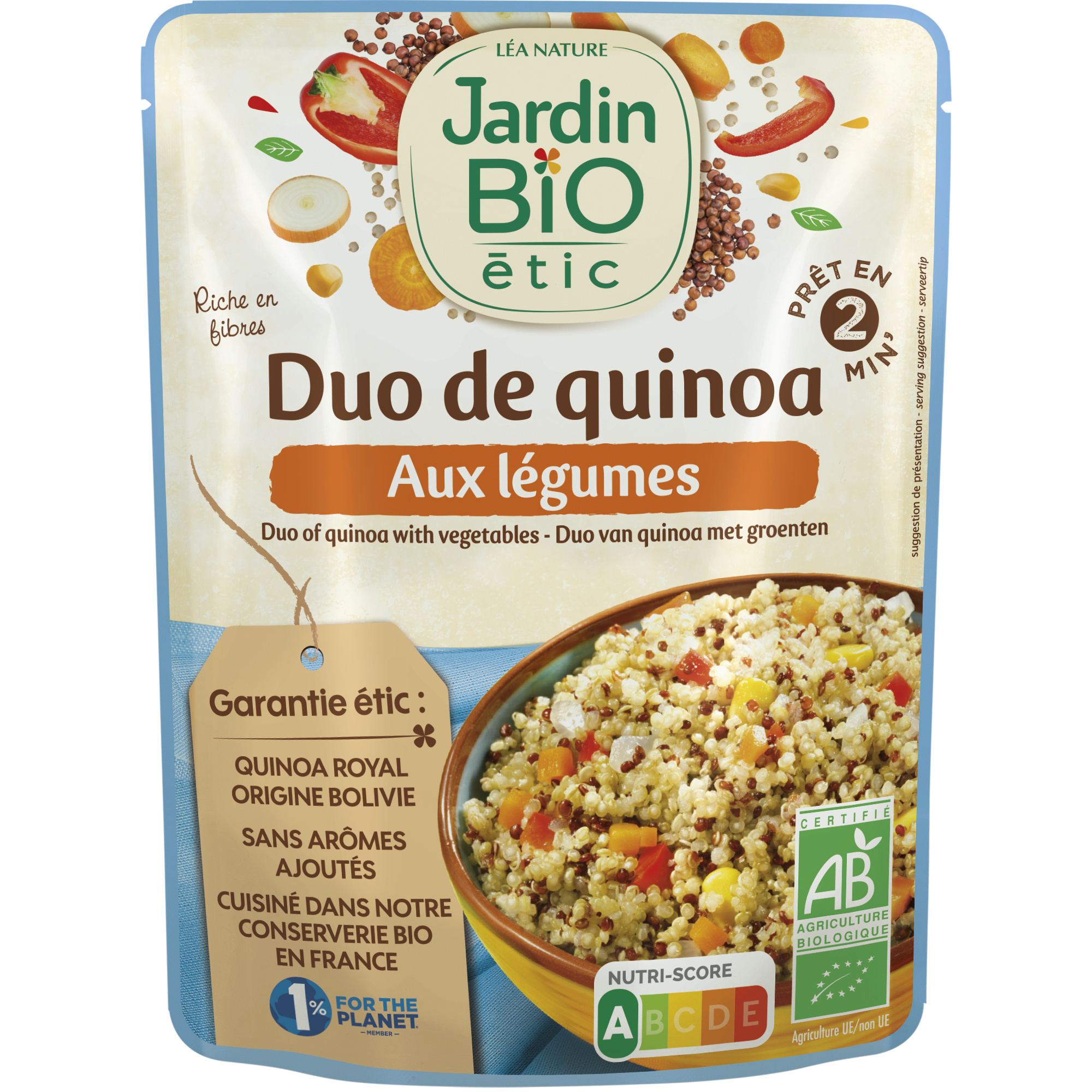 DUO DE QUINOA AUX LEGUMES