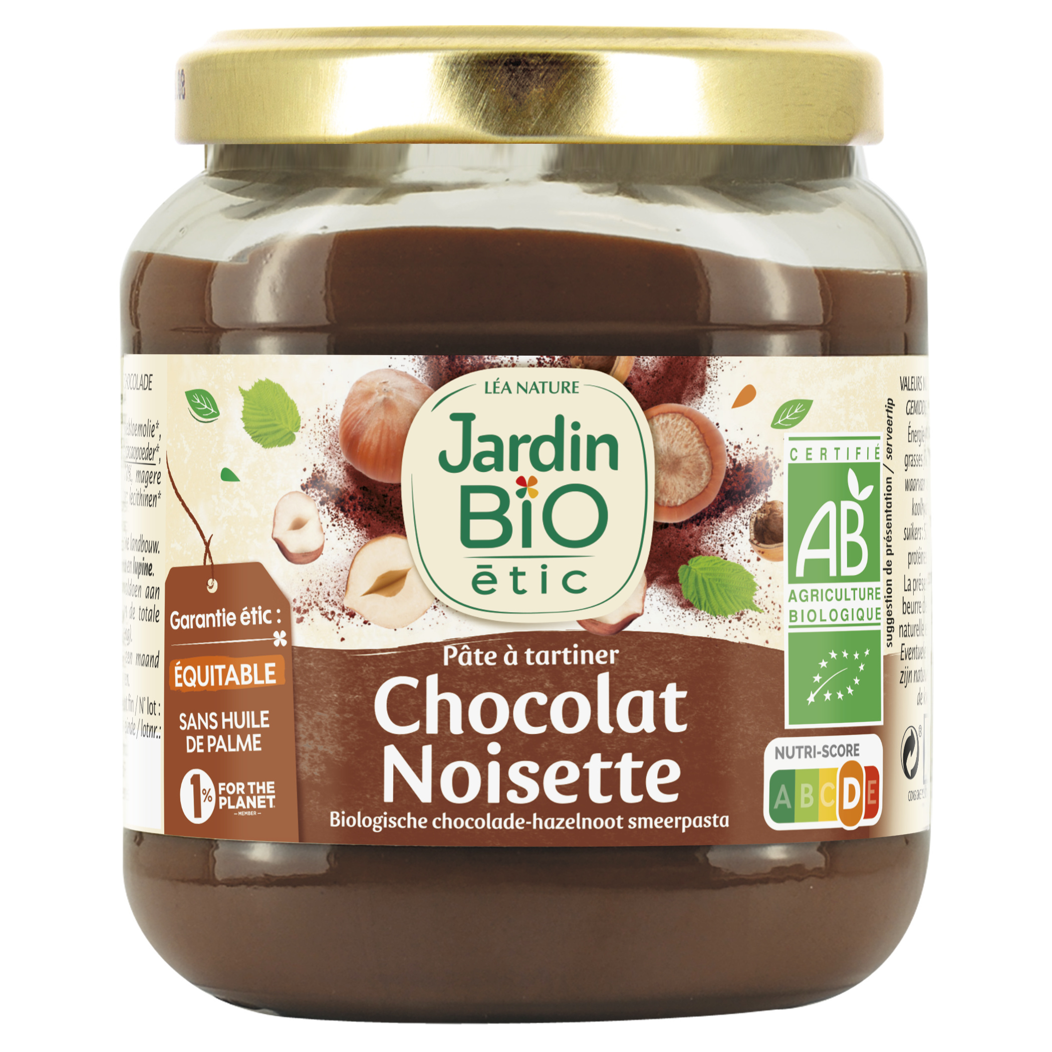 Pâte à tartiner chocolat noisette