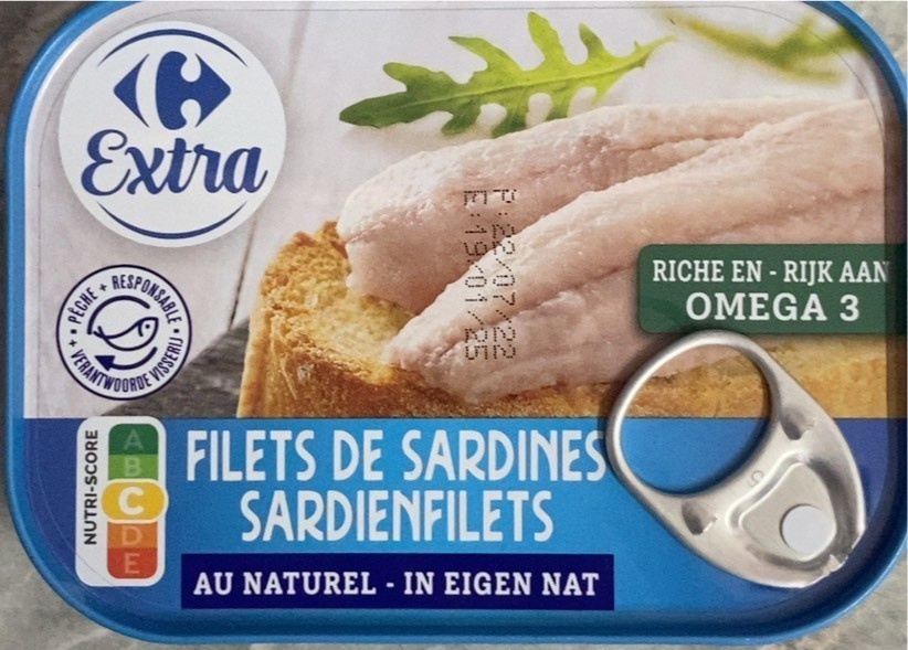 Filets de Sardine (au Naturel)
