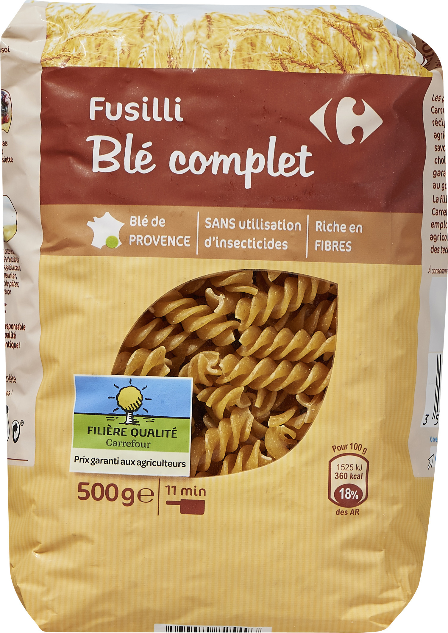 Fusilli Blé complet