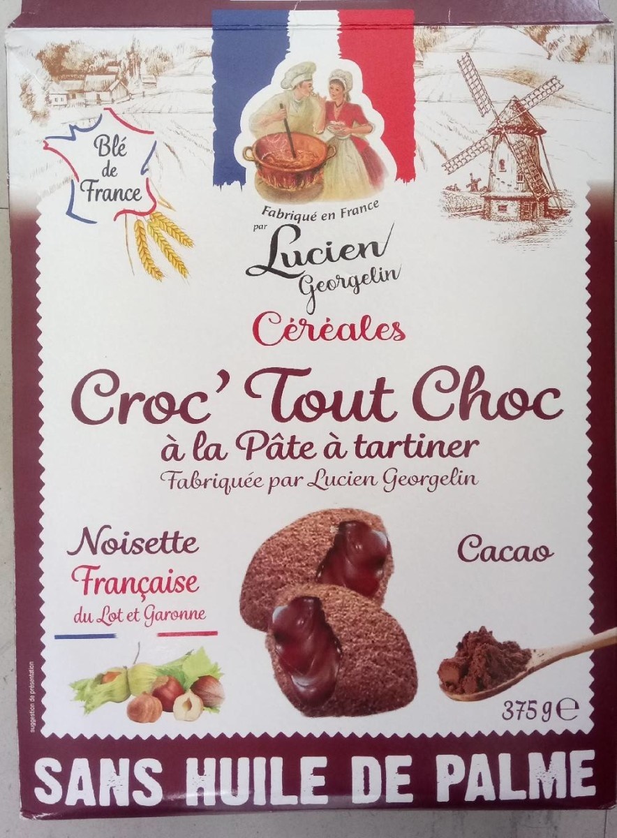 Croc' Tout Choc à la pâte à tartiner
