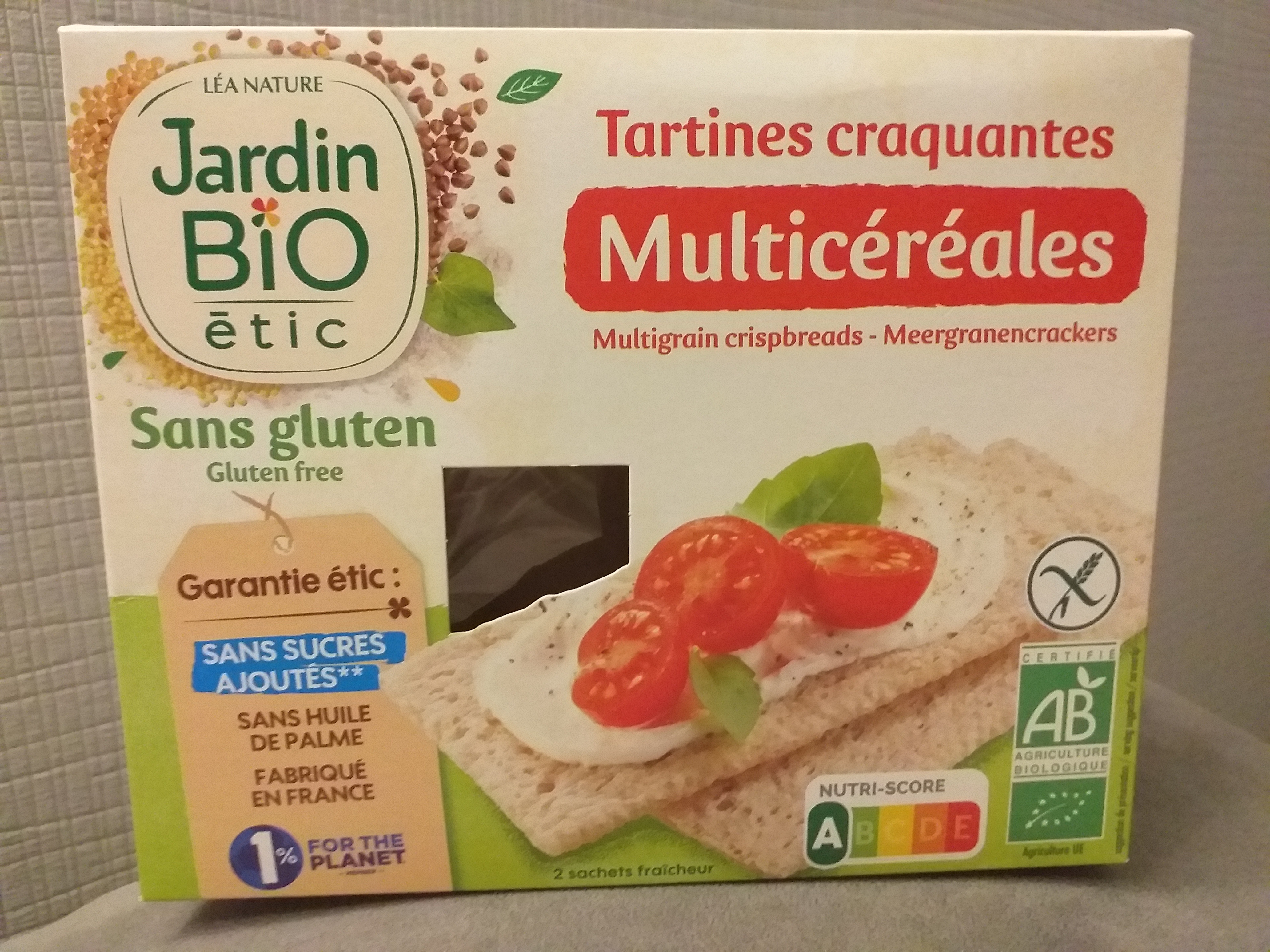 Tartines craquantes Multicéréales