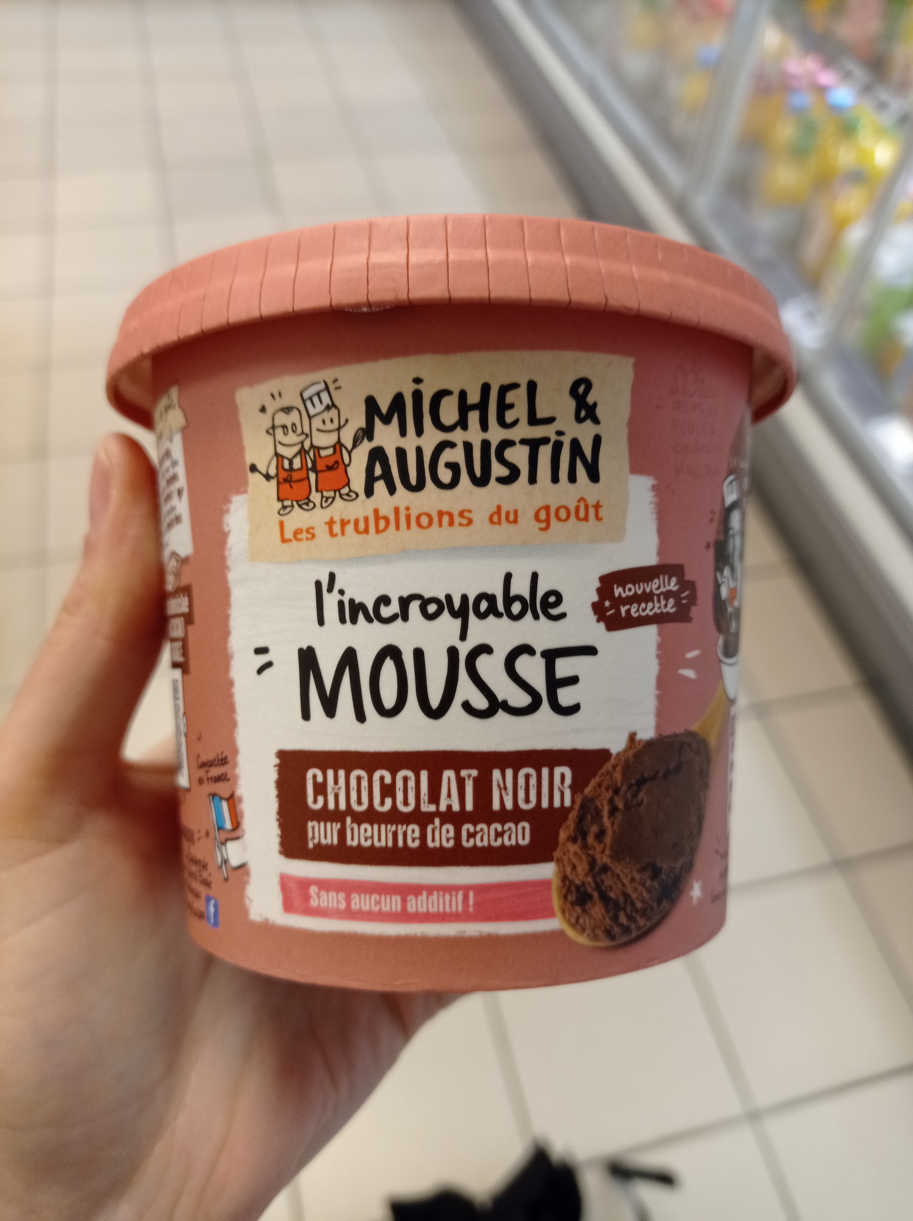 L'incroyable Mousse, chocolat noir