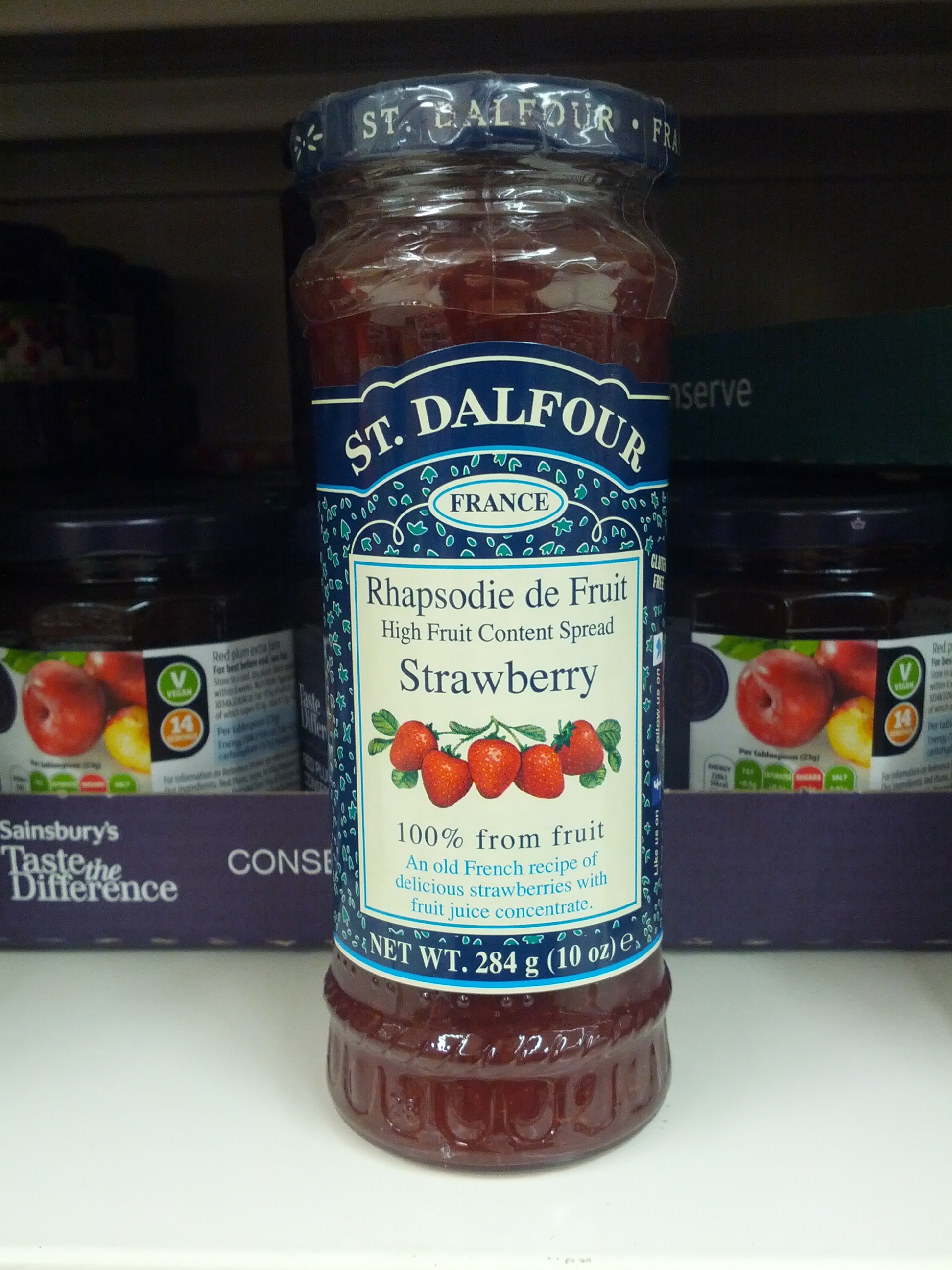 Strawberry High Fruit Content Spread