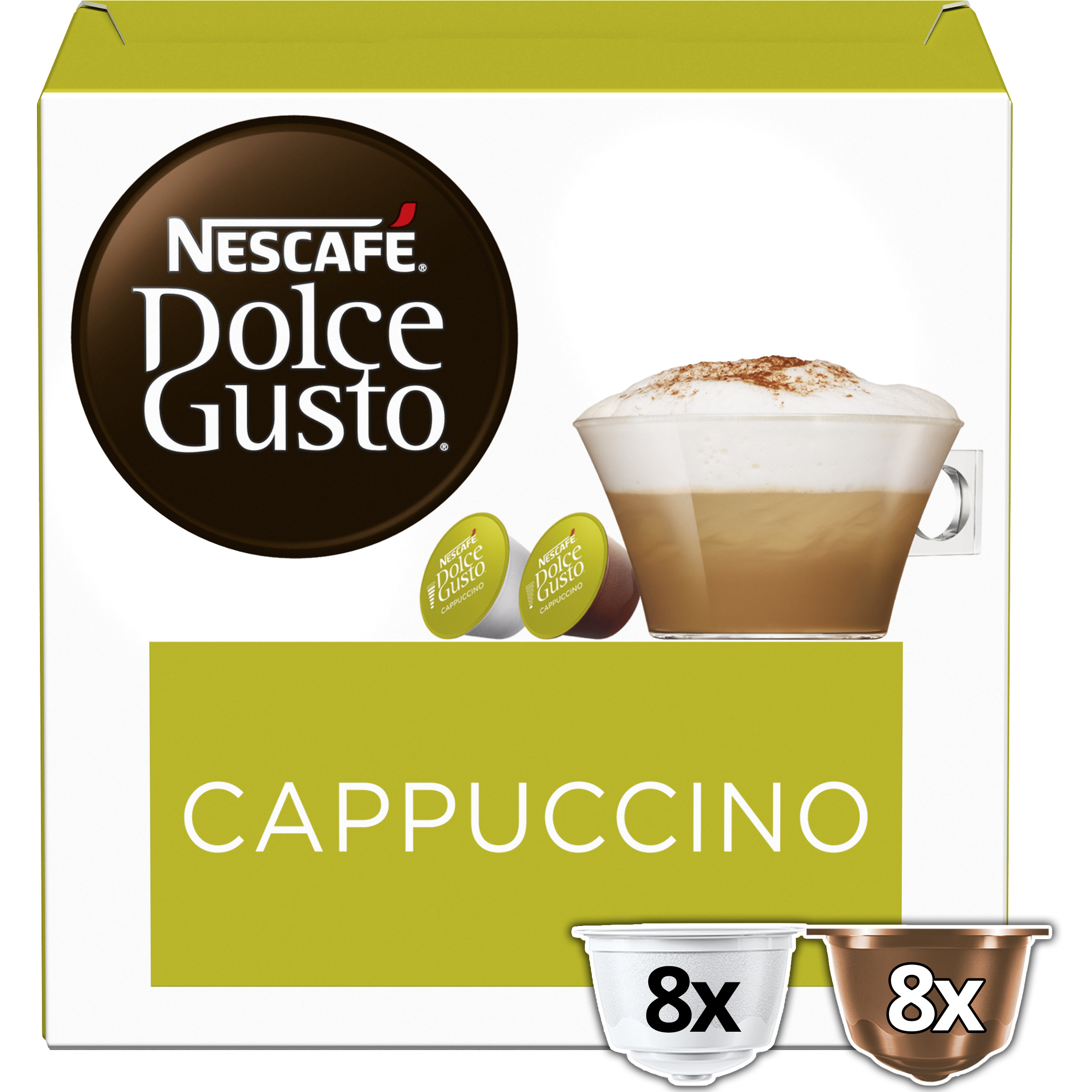 Capsules NESCAFE Dolce Gusto Cappuccino Extra Crema 16 Capsules