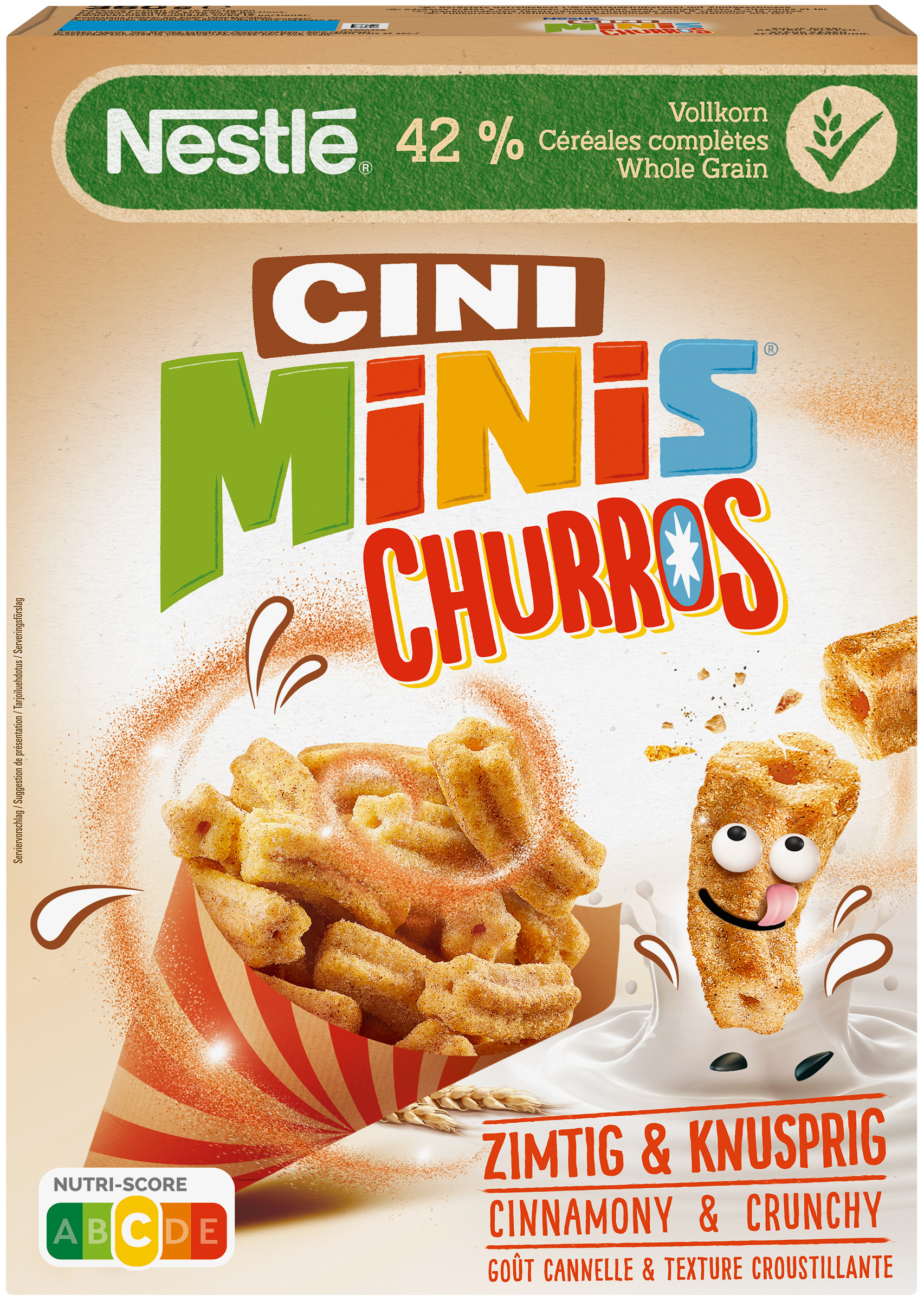 NESTLE CINI-MINIS CHURROS Céréales 360g