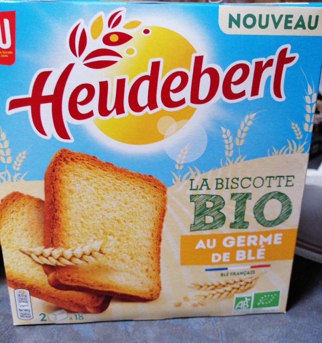 La biscotte bio au germe de blé