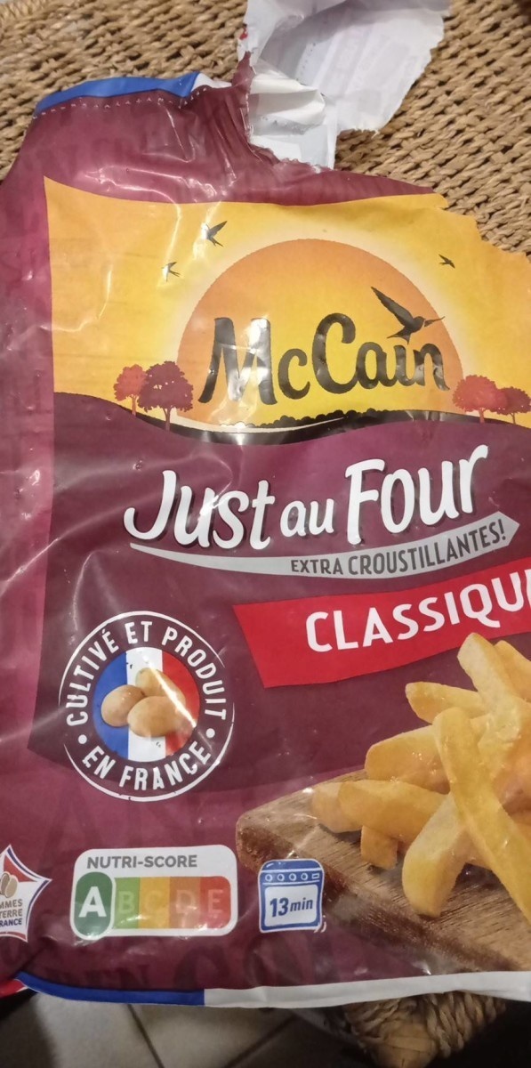 Frites Just au Four Classique